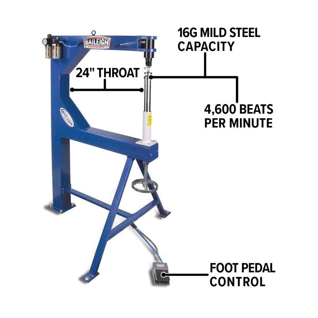 24-Inch Pneumatic Planishing Hammer I828