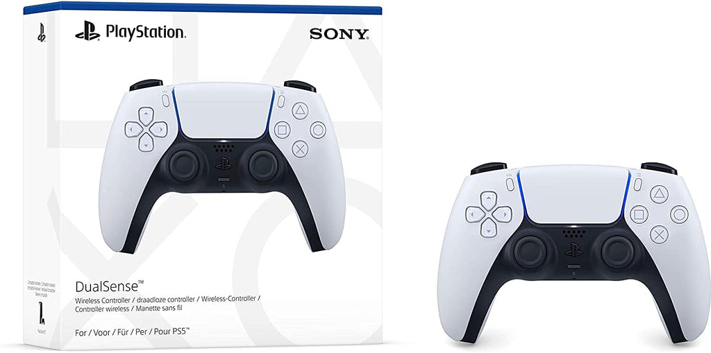 PS5 Disc Edition Gaming Console System Bundle with Extra Dualsense Controller and Media Remote D976644