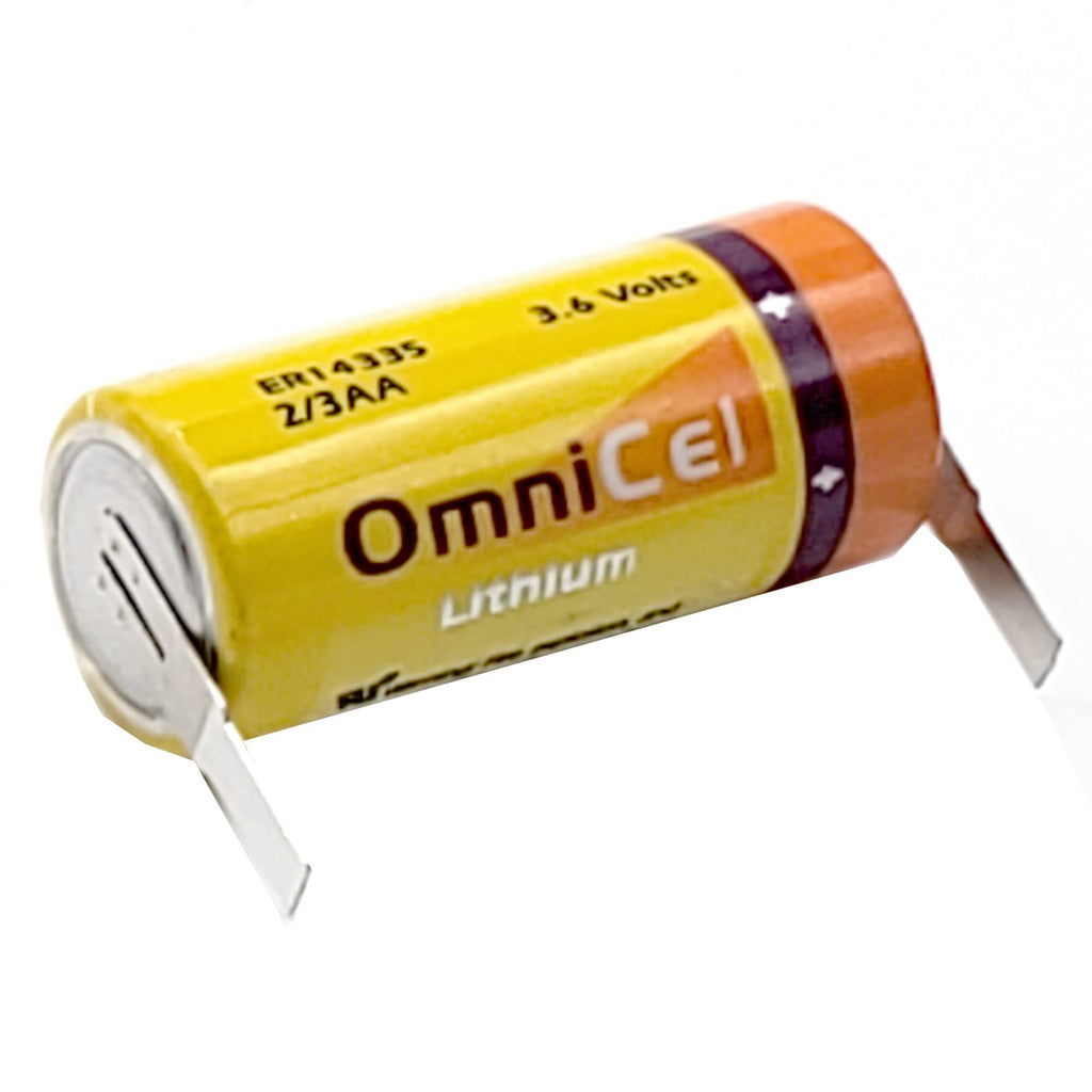 3.6V Lithium Battery with Tabs M30728