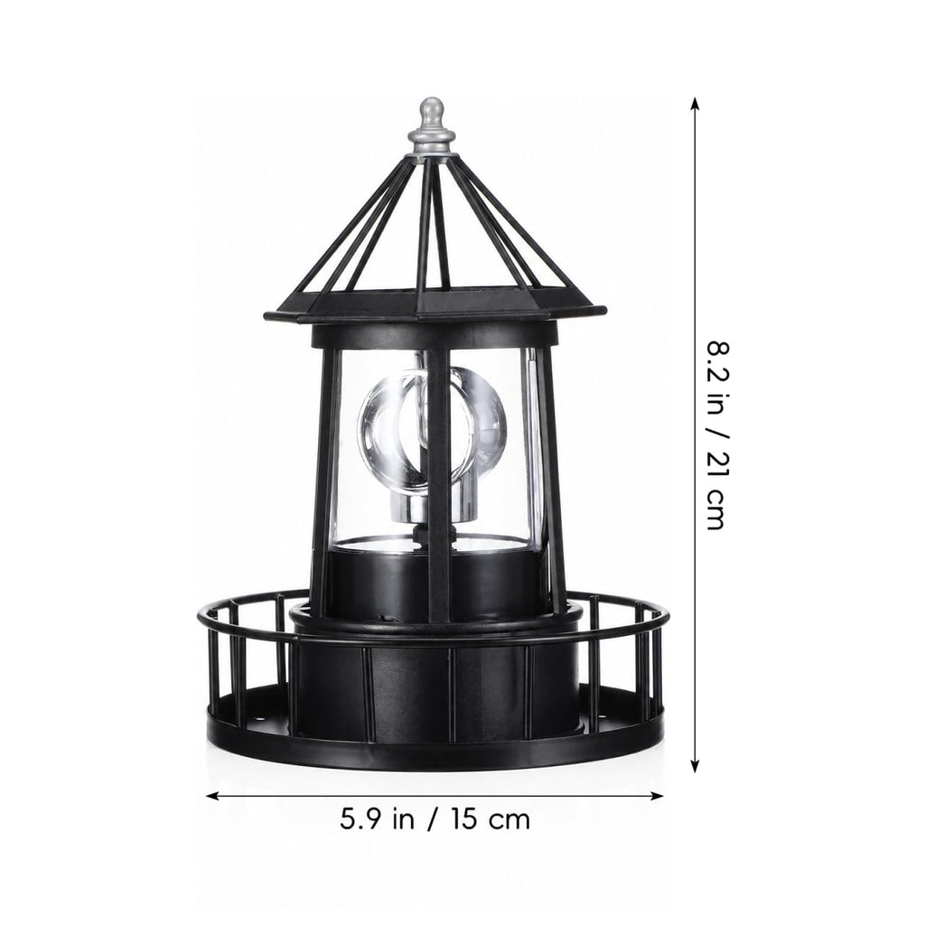 Solar Lighthouse Lamp W28076