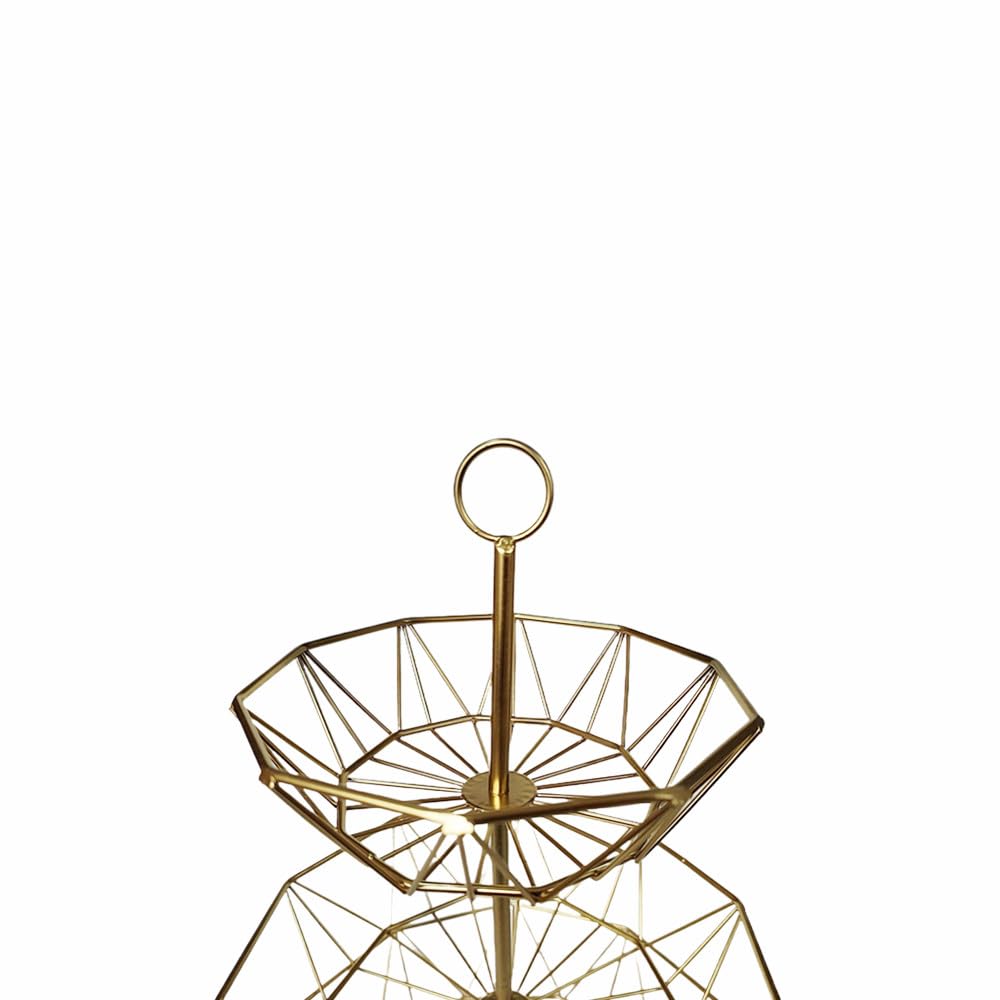 3 Tier Metal Wire Fruit Basket Stand T79101