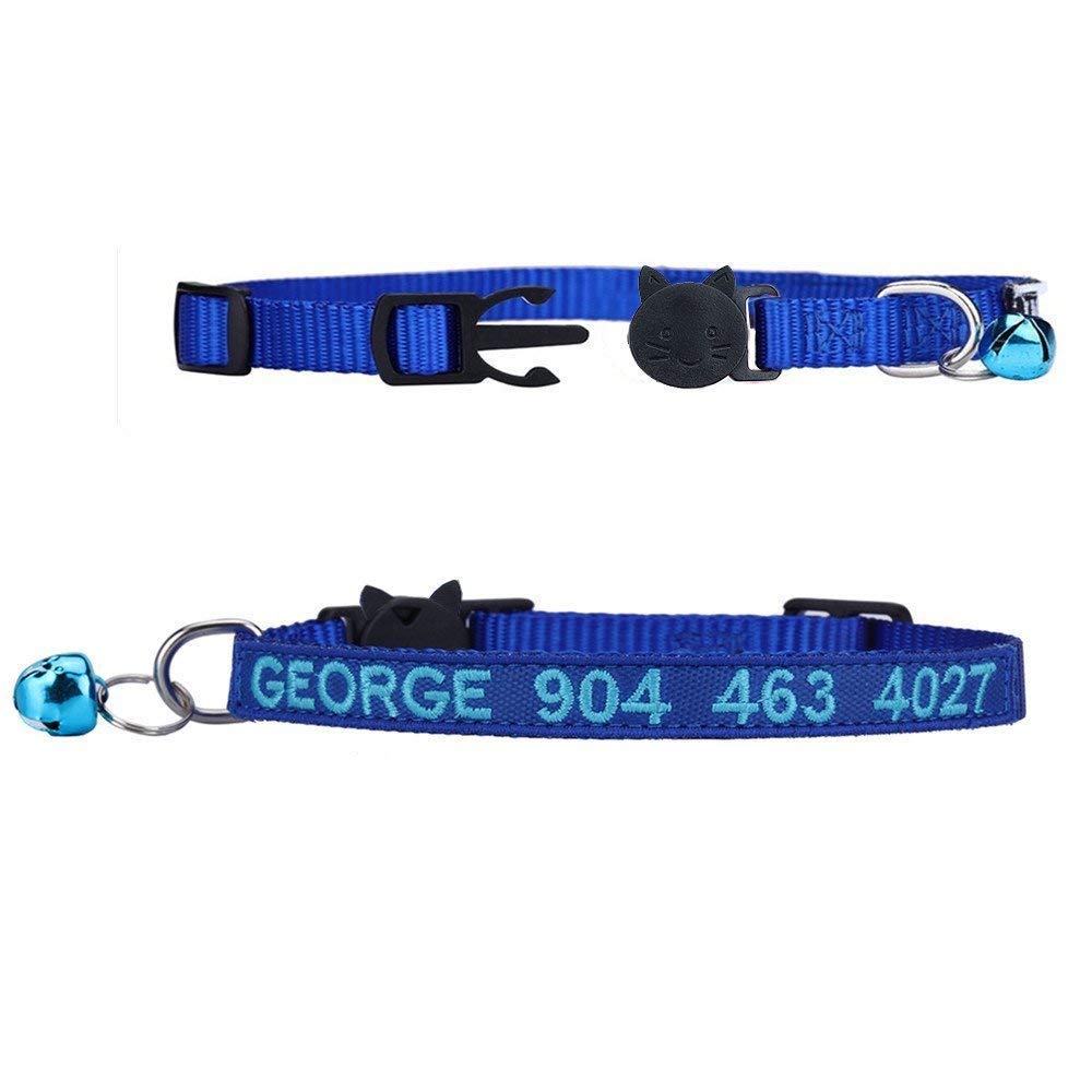 Nylon Cat Collar with Bell F69825
