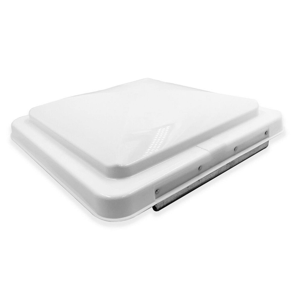 14" x 14" UV-Stabilized Rust-Resistant White RV Vent Cover B287422