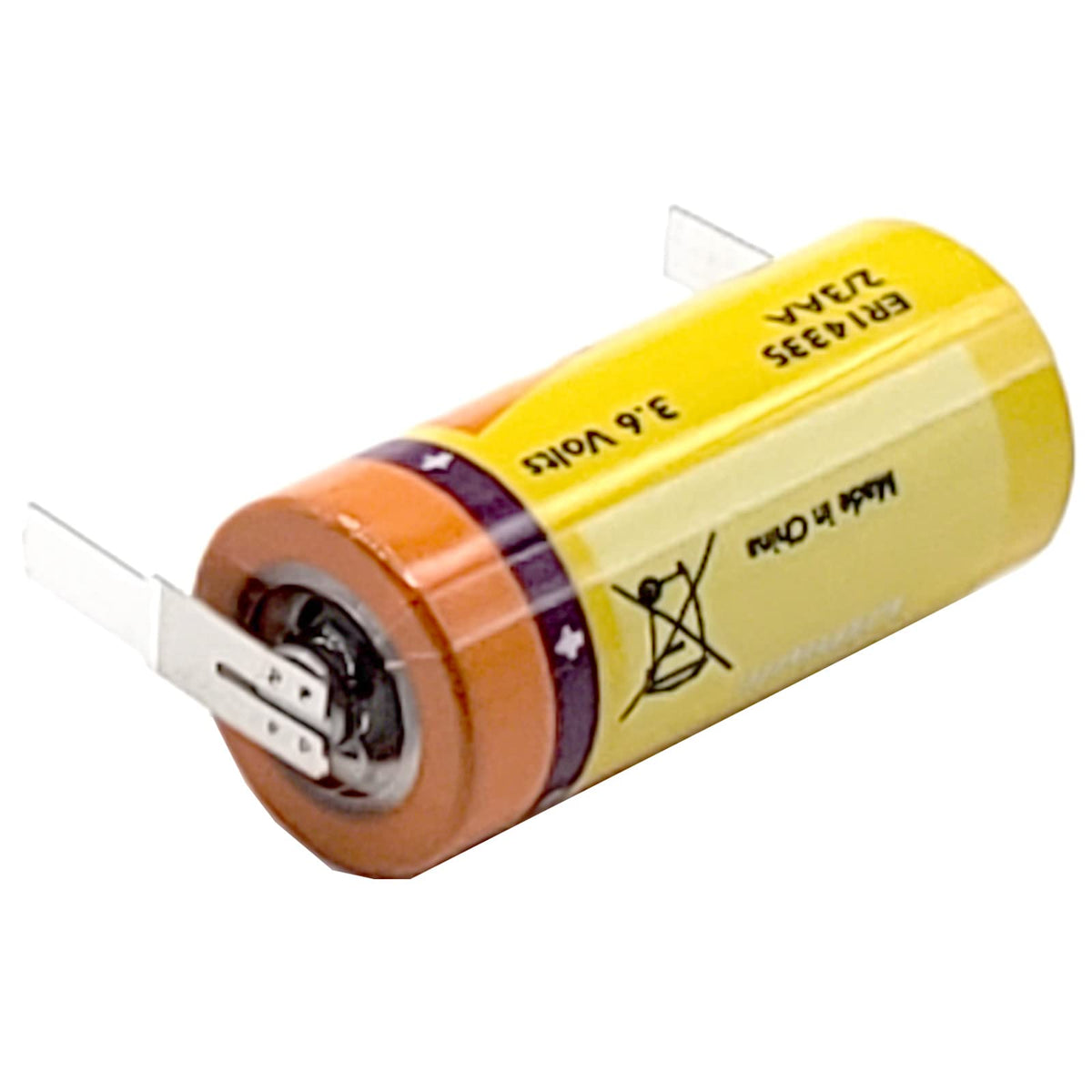 3.6V Lithium Battery with Tabs M30728
