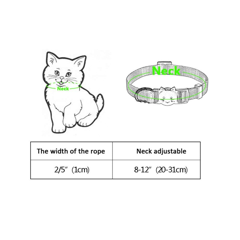 Nylon Cat Collar with Bell F69825