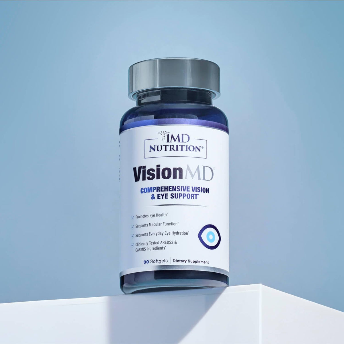 Eye Vitamin Supplement with Lutein & Zeaxanthin 30 Softgels J882