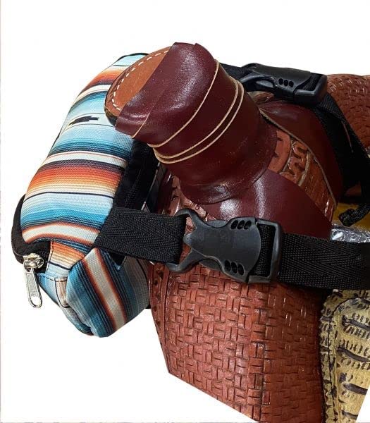 Southwest Print Insulated Nylon Saddle Pouch R750