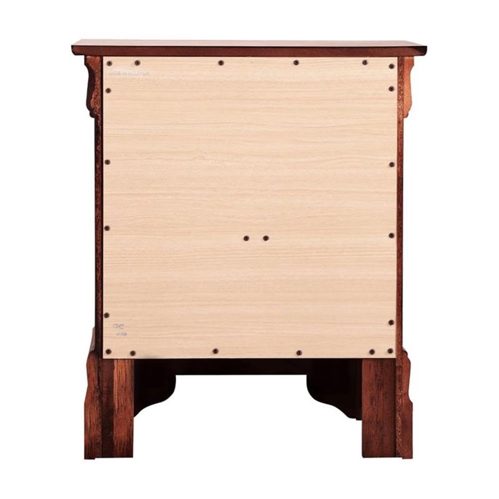 2 Drawer Wood Nightstand U7103