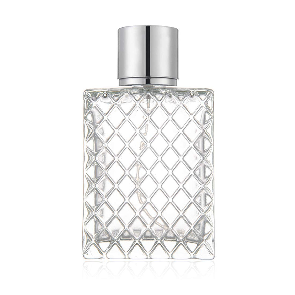 100ml 3.4 oz Refillable Fine Mist Spray Perfume Bottles Clear Glass L985509