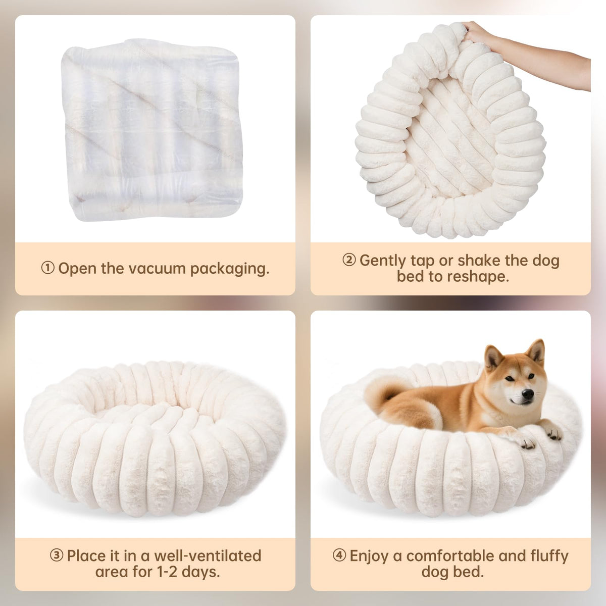 Small Round Dog Bed O568344