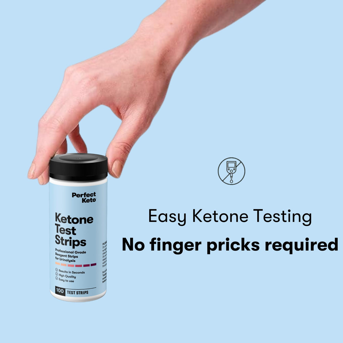 Exogenous Ketones Vanilla + Ketone Test Strips U913495