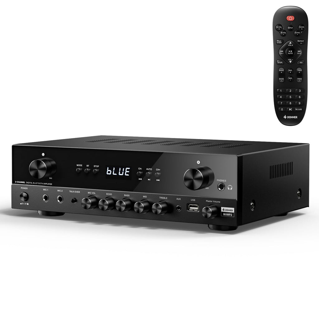 600W 2 Channel Stereo Audio Amplifier with Bluetooth P886977