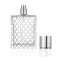 100ml 3.4 oz Refillable Fine Mist Spray Perfume Bottles Clear Glass L985509