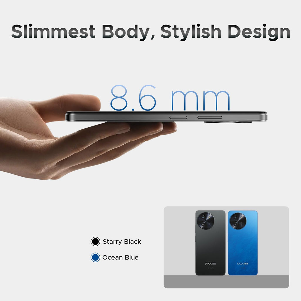 5G Unlocked Android Smartphone 32GB+128GB 6.75" 120Hz Dual SIM 6250mAh Q56100