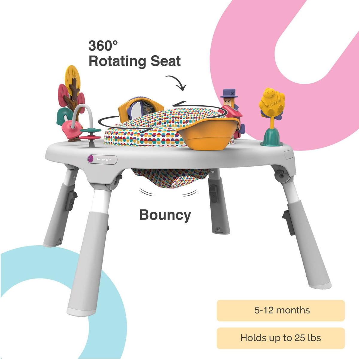 Convertible 3-in-1 Baby Activity Center & Play Table I191158