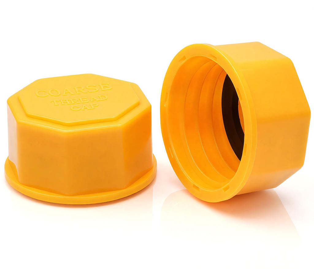 2PCS 5 Gallon Replacement Gas Can Caps Coarse Thread HDPE B43027