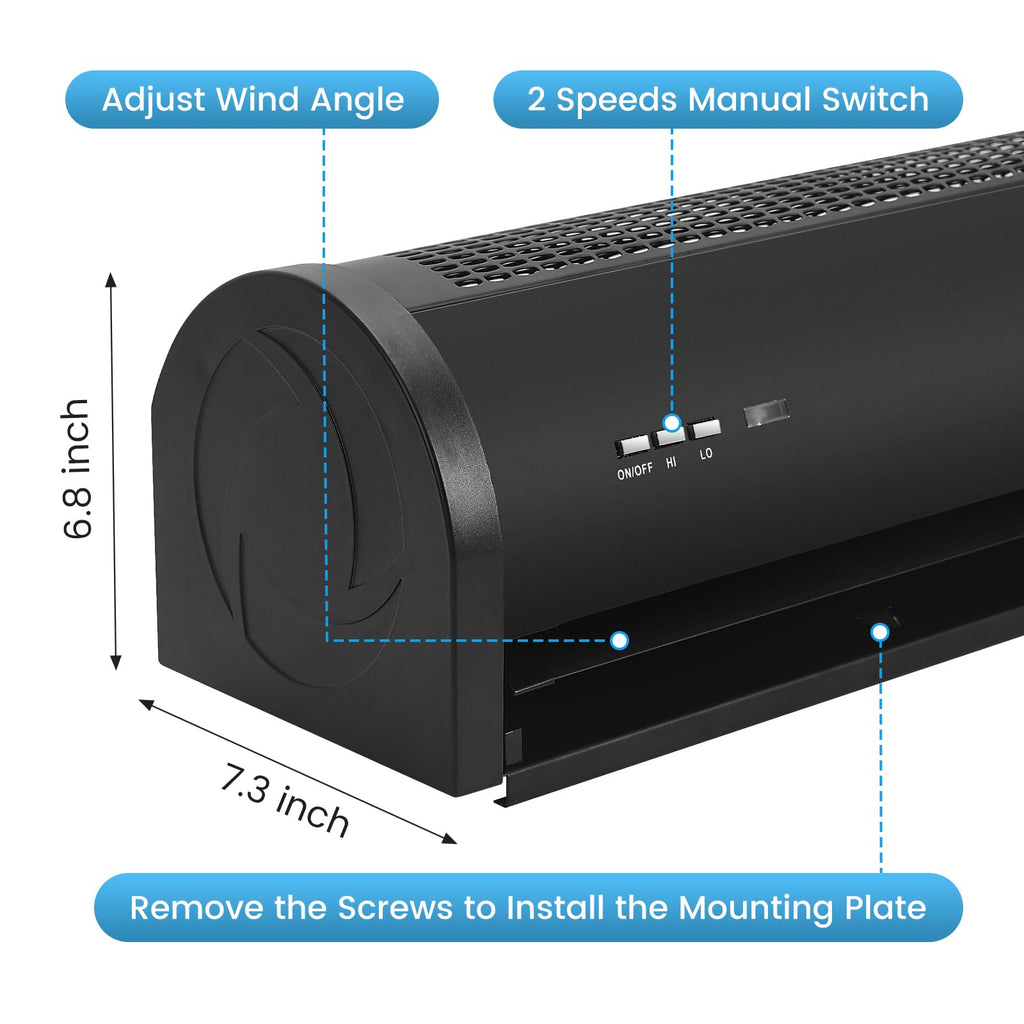 36" Wall Mounted Air Curtain I106898