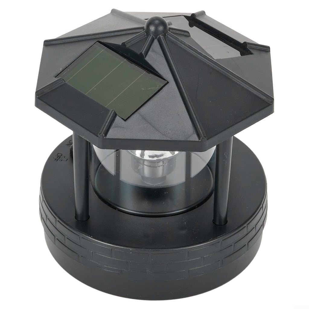 Solar Powered Lighthouse IP65 360 Degree Rotating Lamp C858