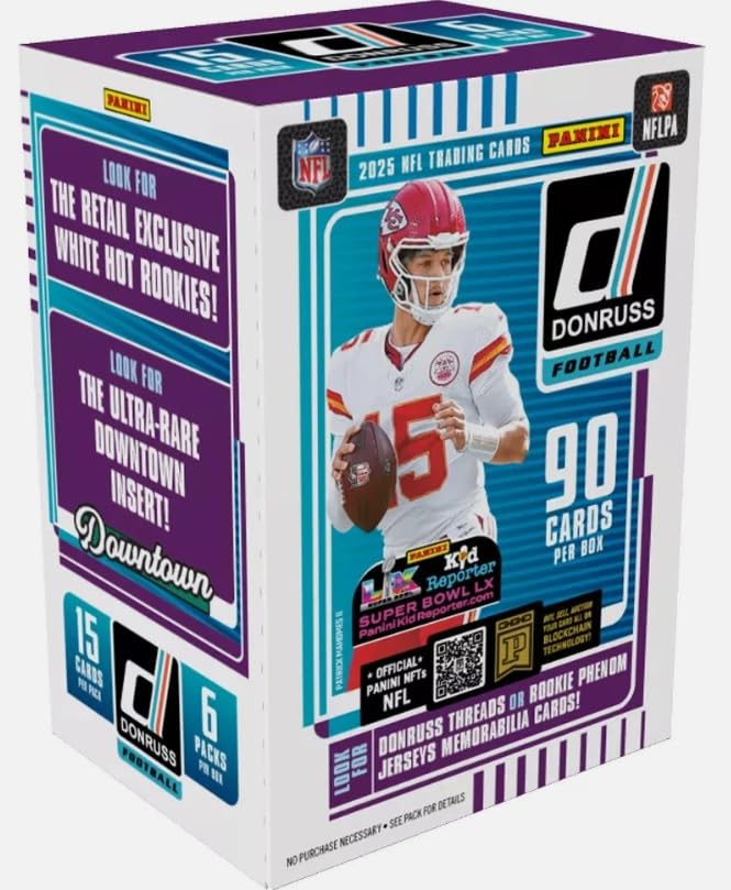 Football Trading Cards Blaster Box M576