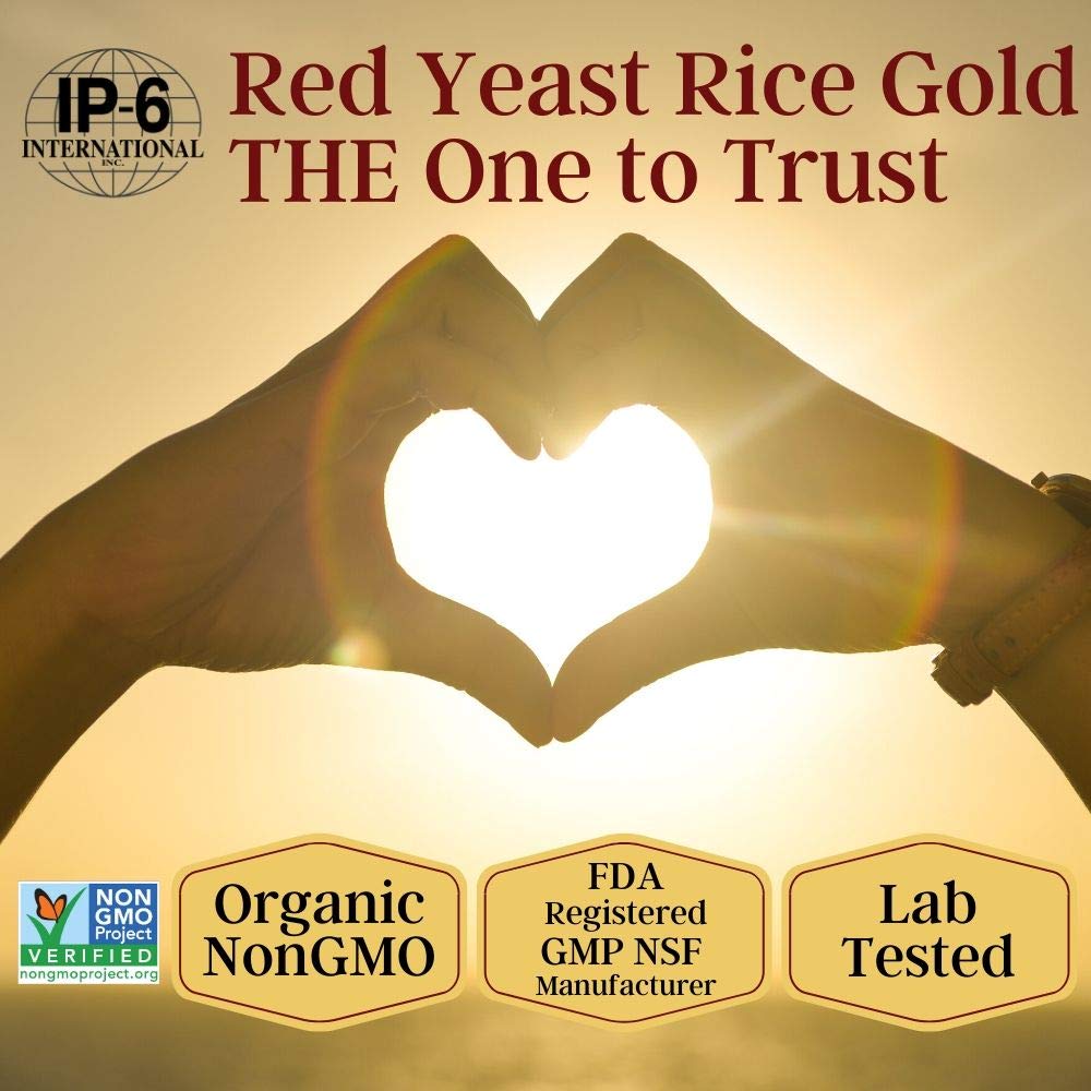 Red Yeast Rice 1200 mg 120 Capsules L7973