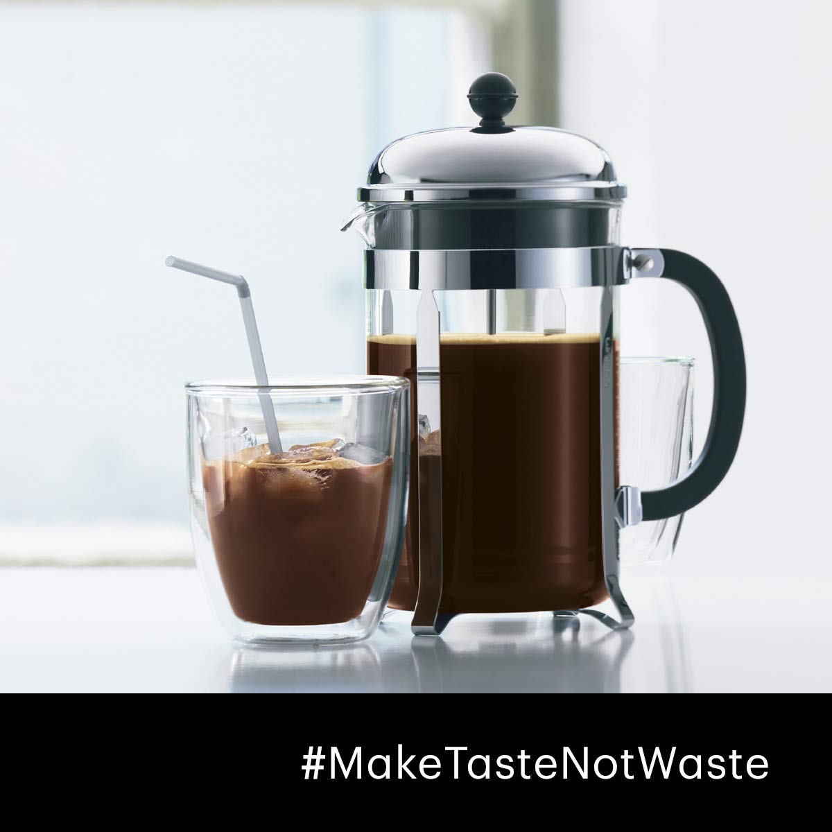 51oz Borosilicate Glass French Press Coffee Maker A22888