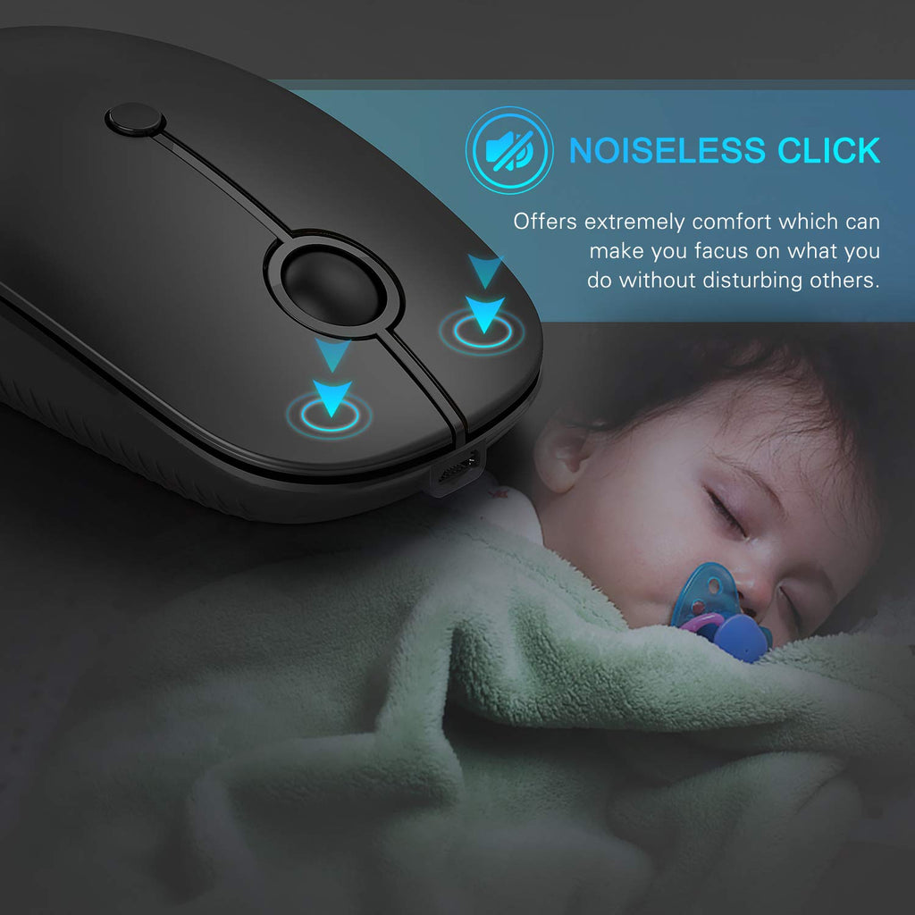 Type C Wireless Mouse, Black R48875