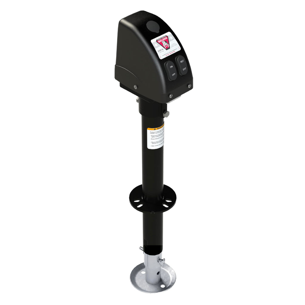 Powered Trailer Jack, A-Frame, 3,500 lbs. Lift Capacity, Bolt-On, 14 Inch Travel C9877