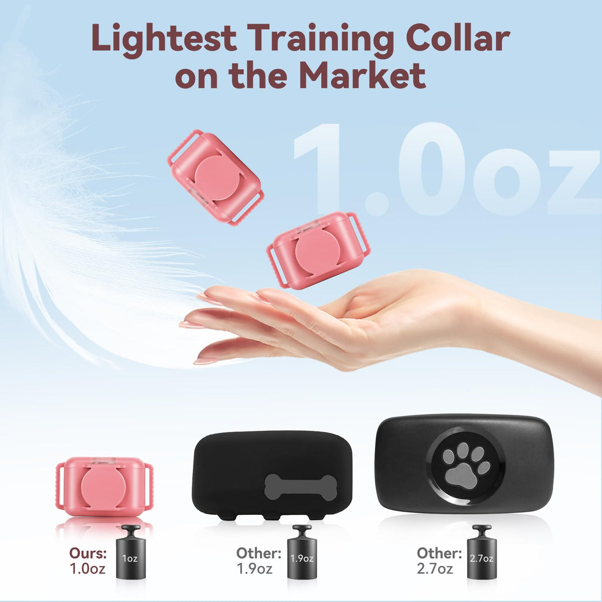 Pink Cat Shock Collar with Remote E8256