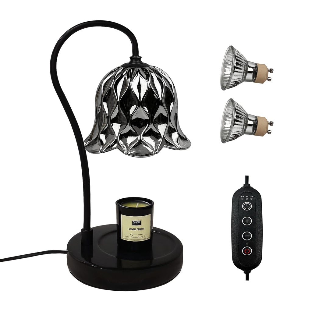 Candle Warmer Lamp with Timer Dimmer Marble Base H98542