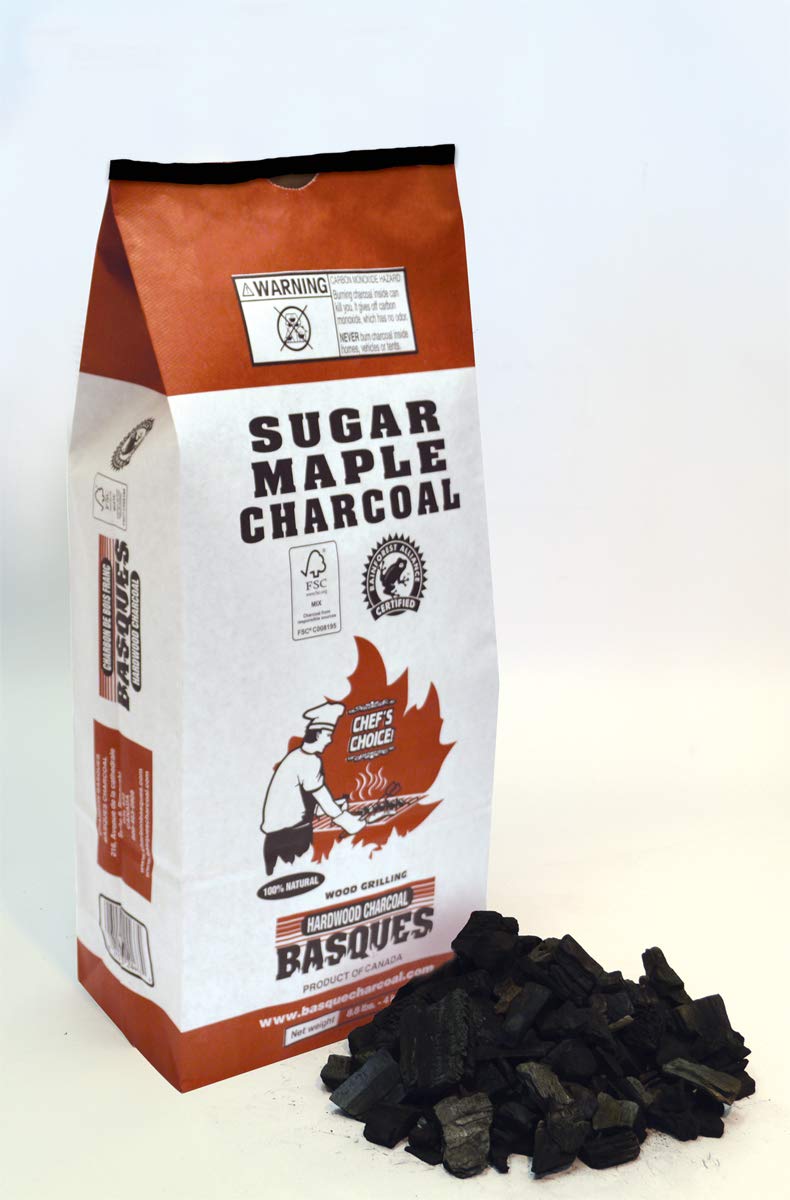 Sugar Maple Hardwood Lump Charcoal 8.8 lb S4579