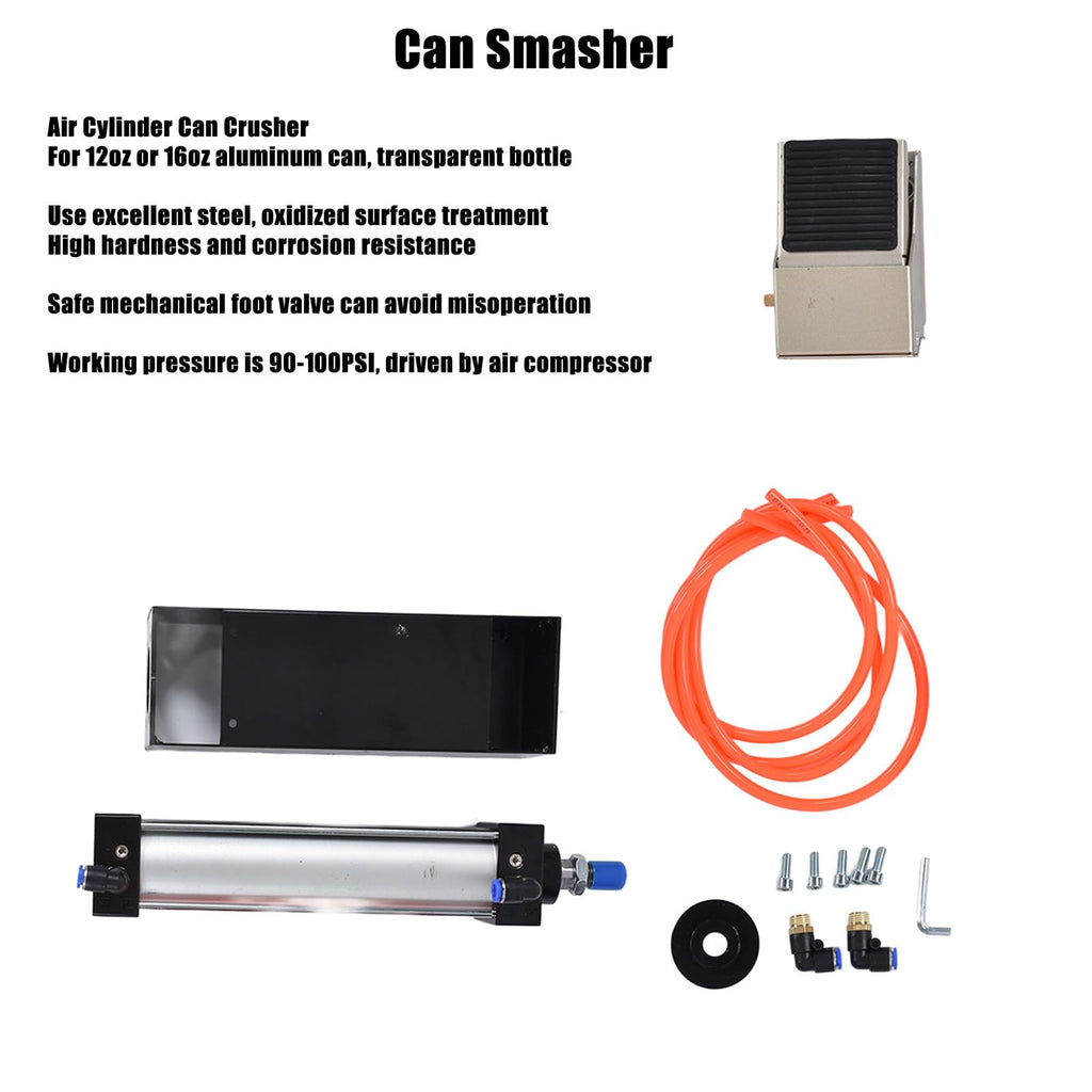 Pneumatic Heavy Duty Aluminum Can Crusher H2063