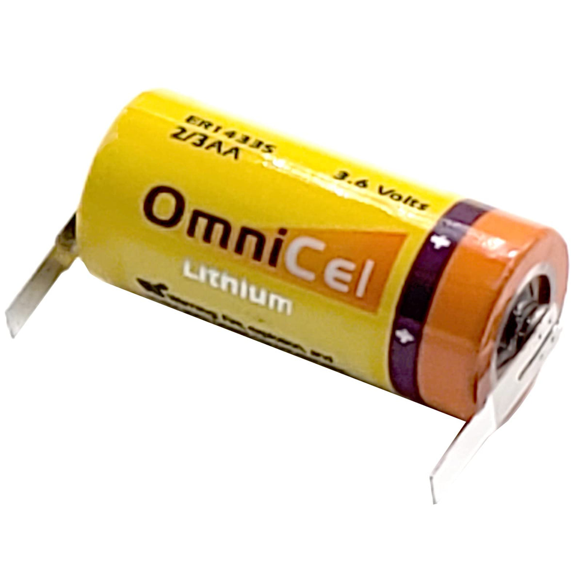 3.6V Lithium Battery with Tabs M30728