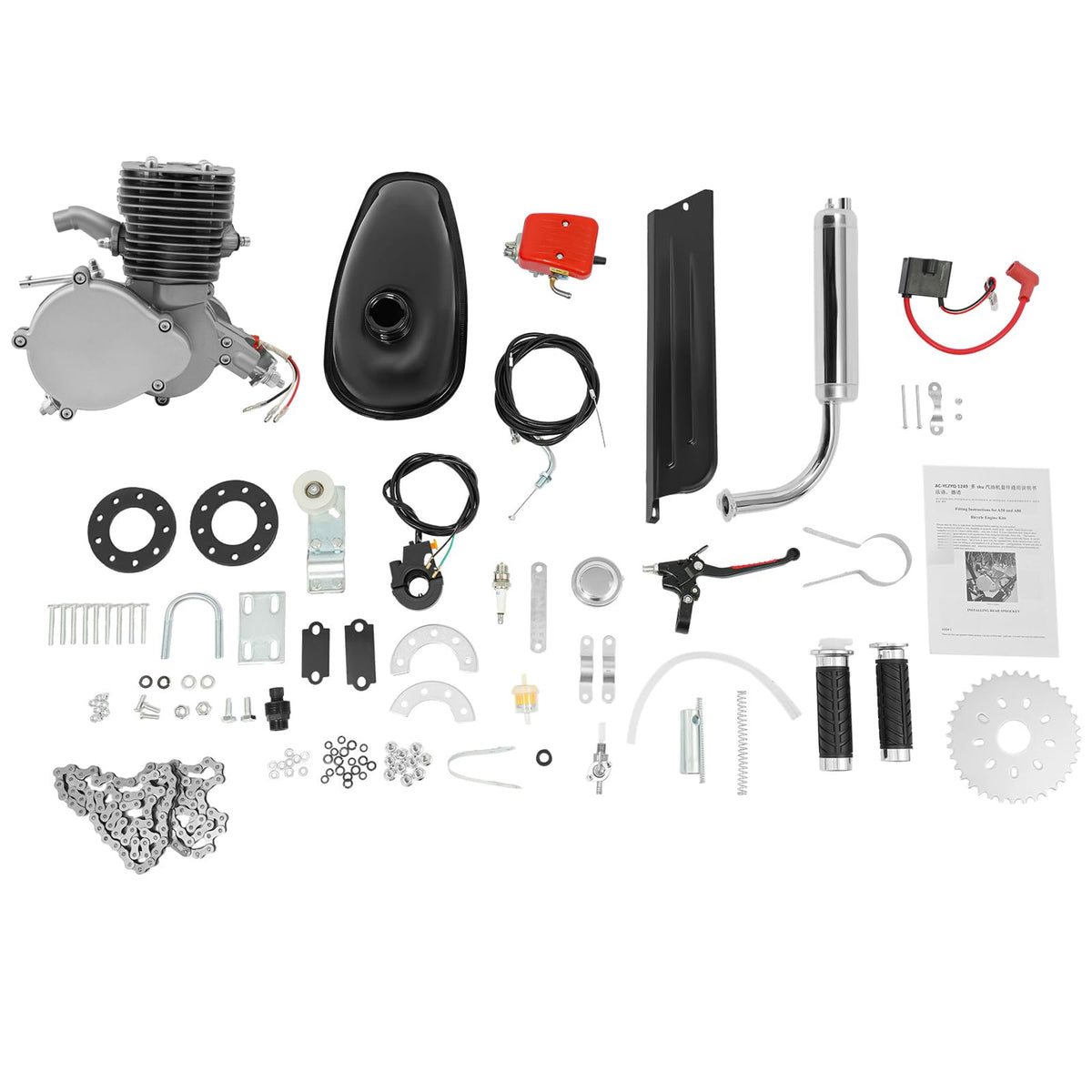 100cc 2 Stroke Bicycle Engine Kit E666