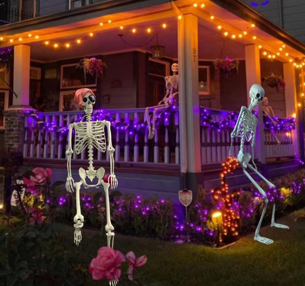 Life Size Posable Skeleton Decoration O9264