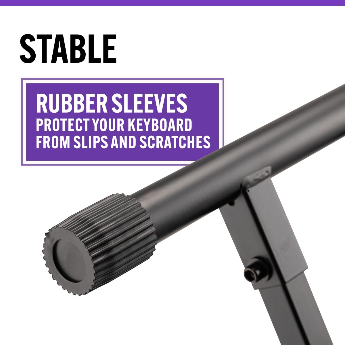 Double-X Keyboard Stand with Lok-Tight Construction X405387