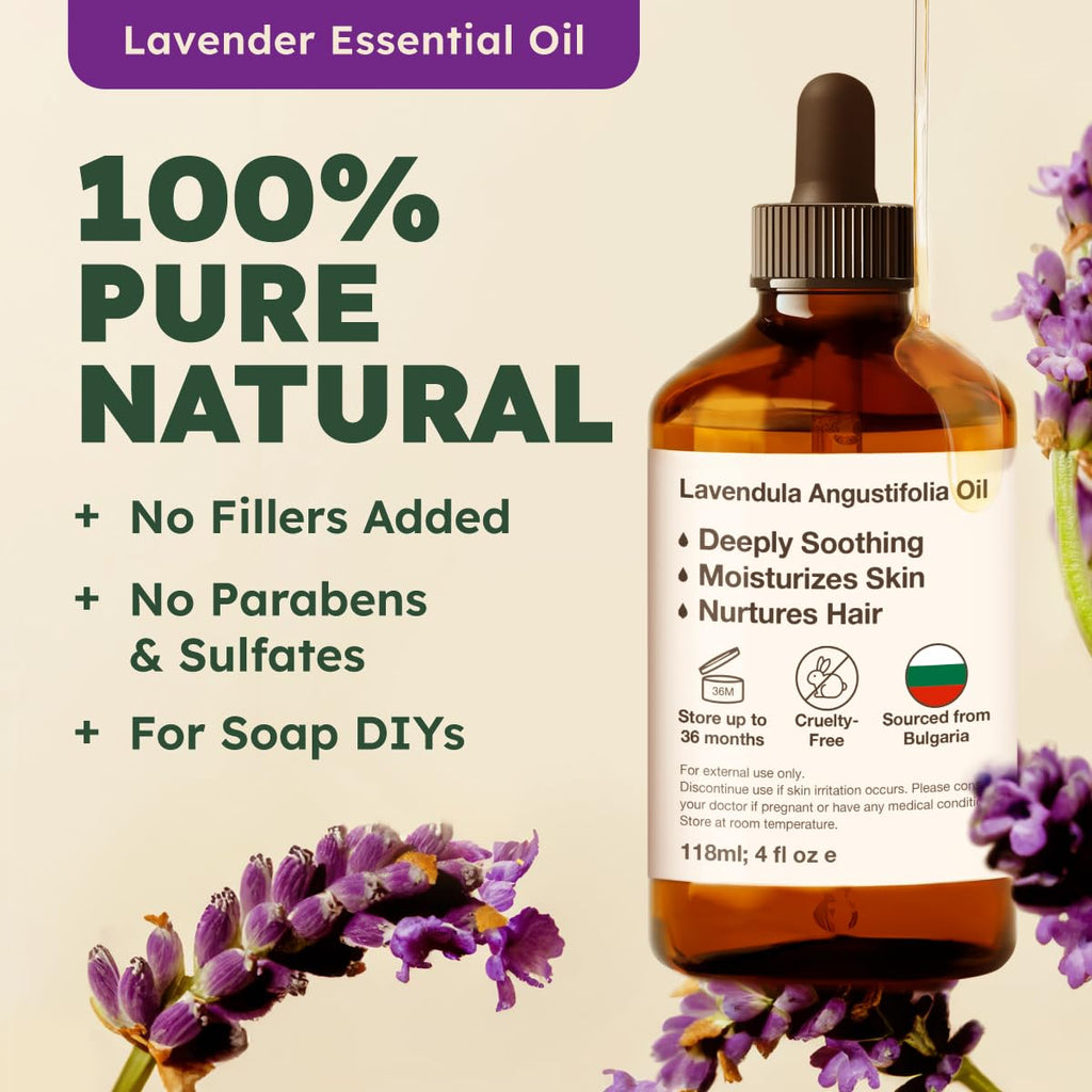 Lavender & Rosemary Essential Oil Set 2x4 fl oz Z17460