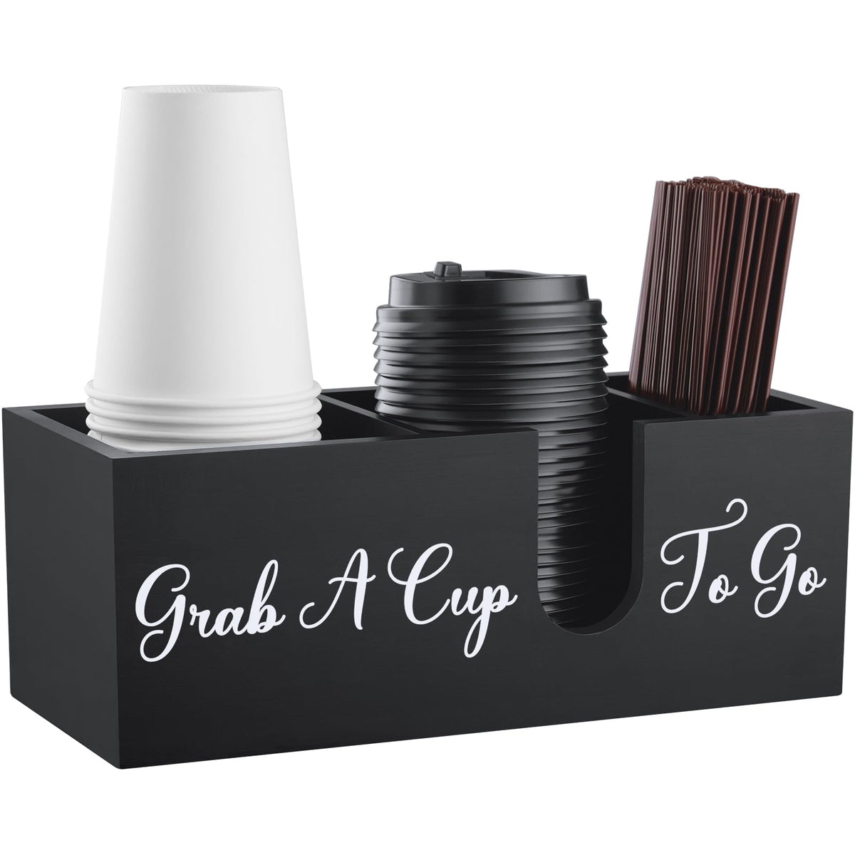 Wood Coffee Cup Holder for Countertop N390642
