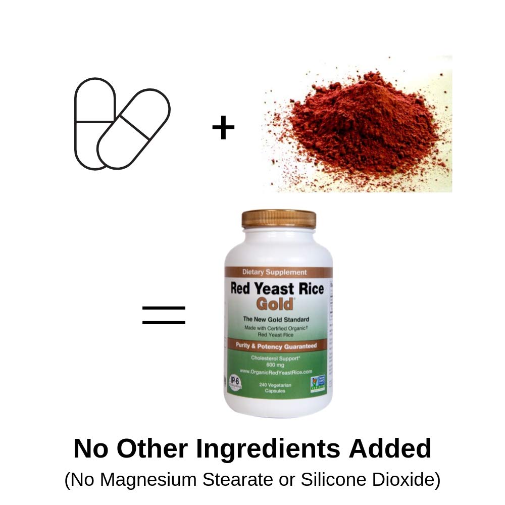 Red Yeast Rice 1200 mg 120 Capsules L7973