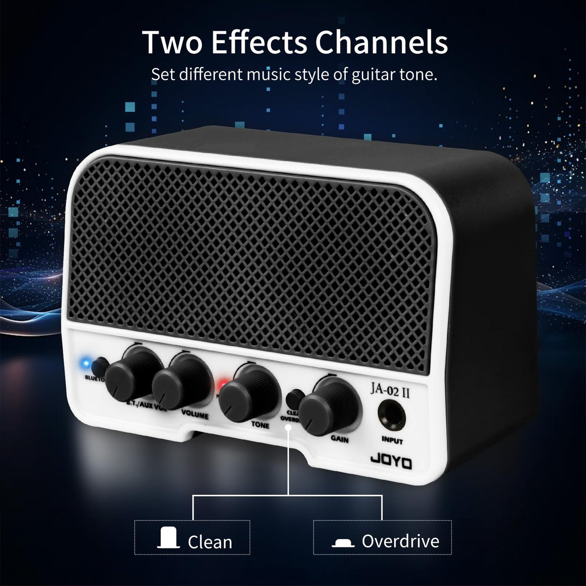 5W Portable Electric Guitar Practice Amplifier with Bluetooth I16786