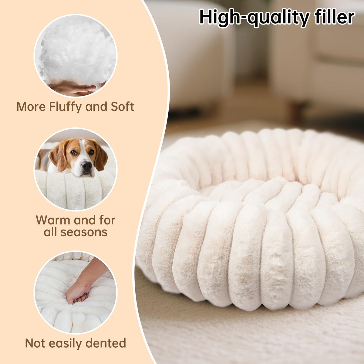 Small Round Dog Bed O568344