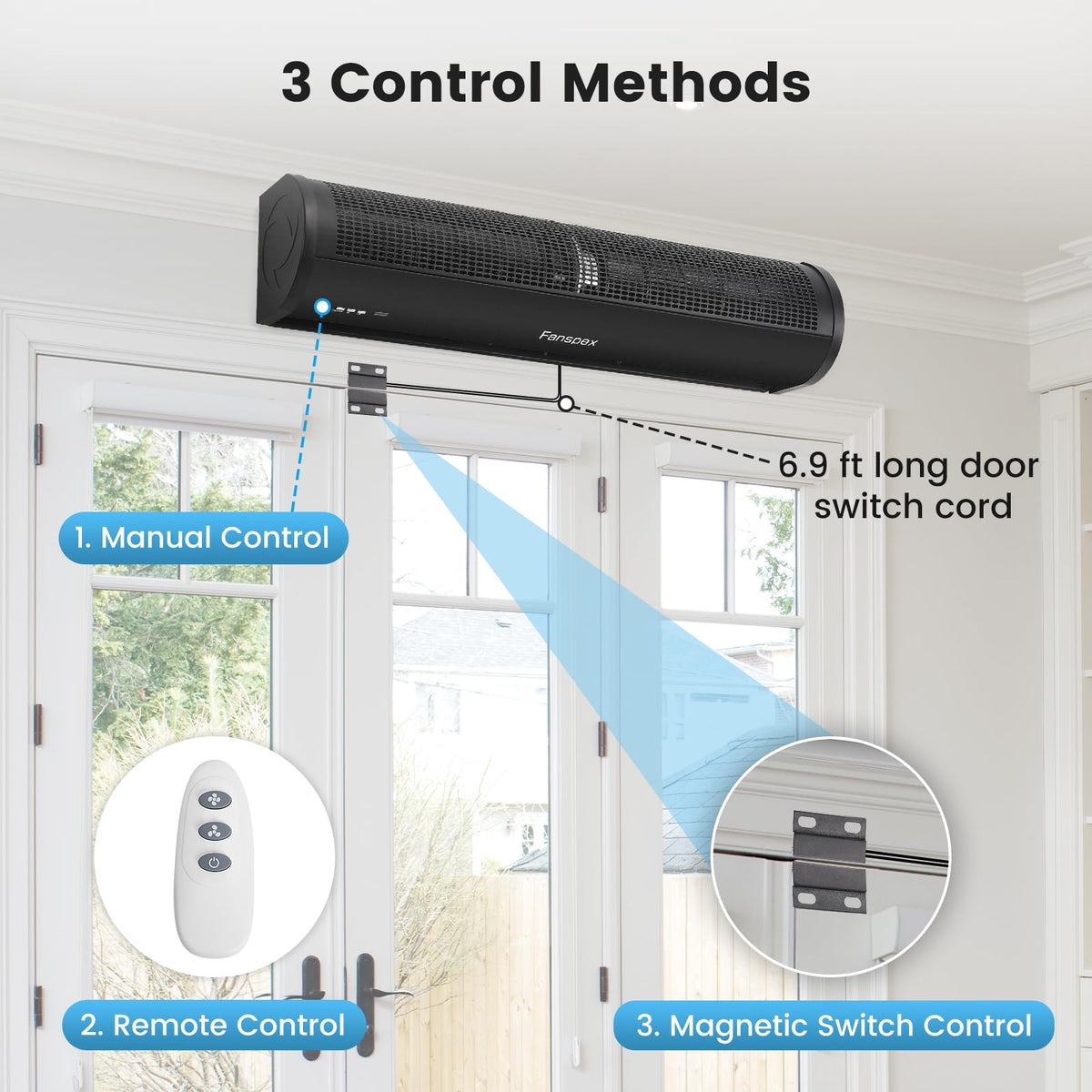 36" Wall Mounted Air Curtain I106898