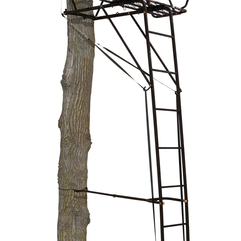 Hunting Deer Ladder Stand 20 ft with Blind Kit D4055