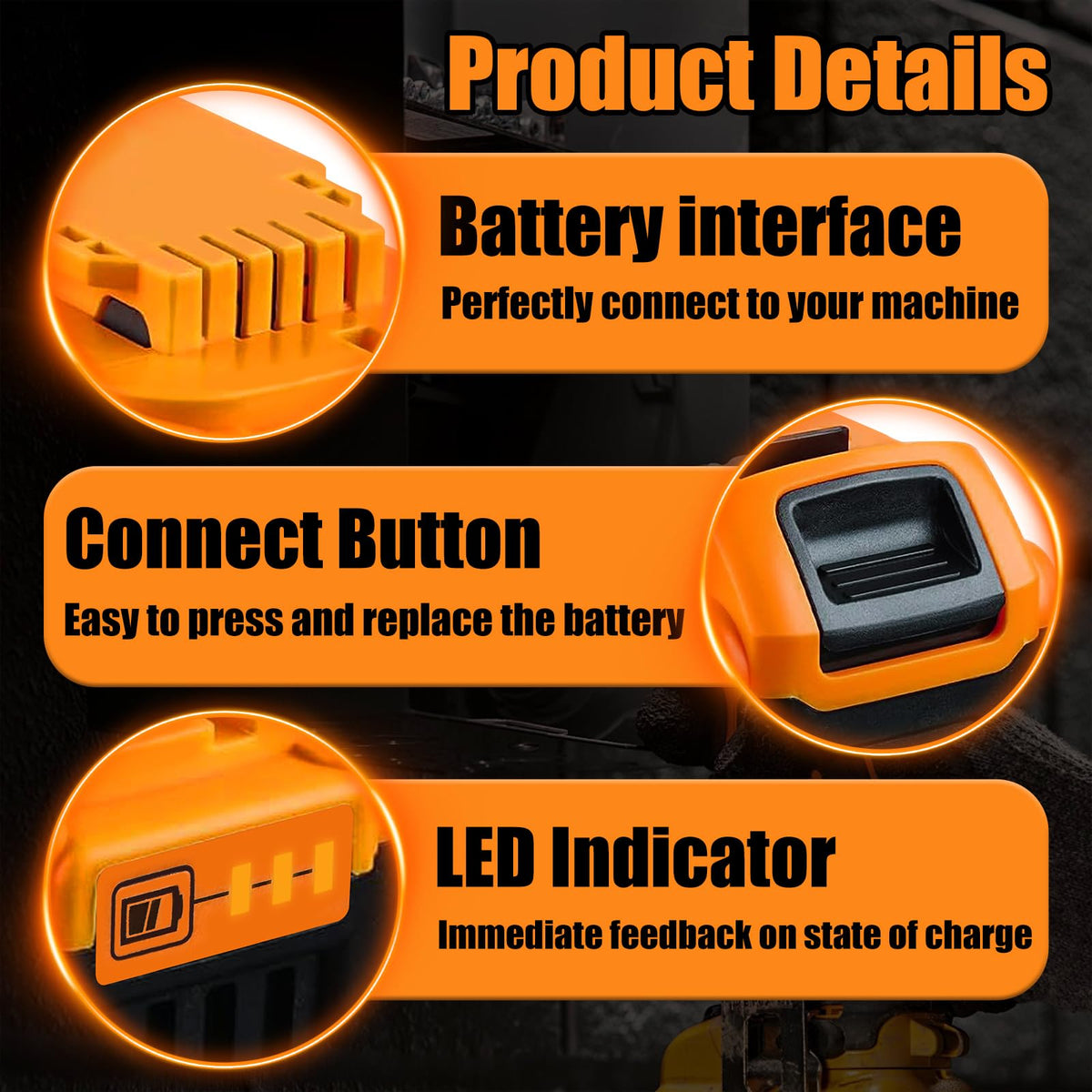 8.0Ah Lithium Batteries P614532