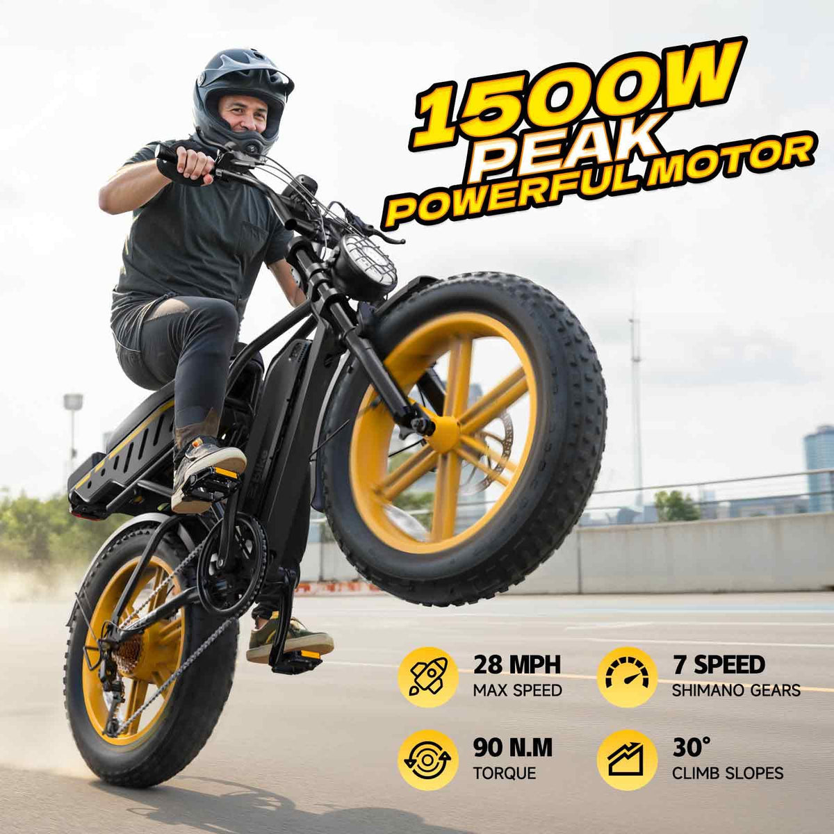 Electric Bike for Adults 48V 15/30 Ah Battery G68064