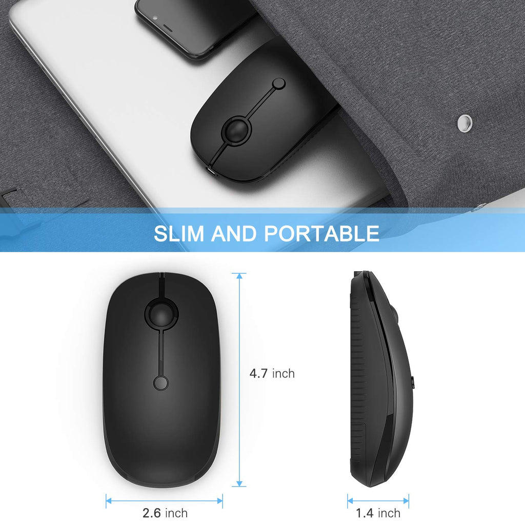 Type C Wireless Mouse, Black R48875