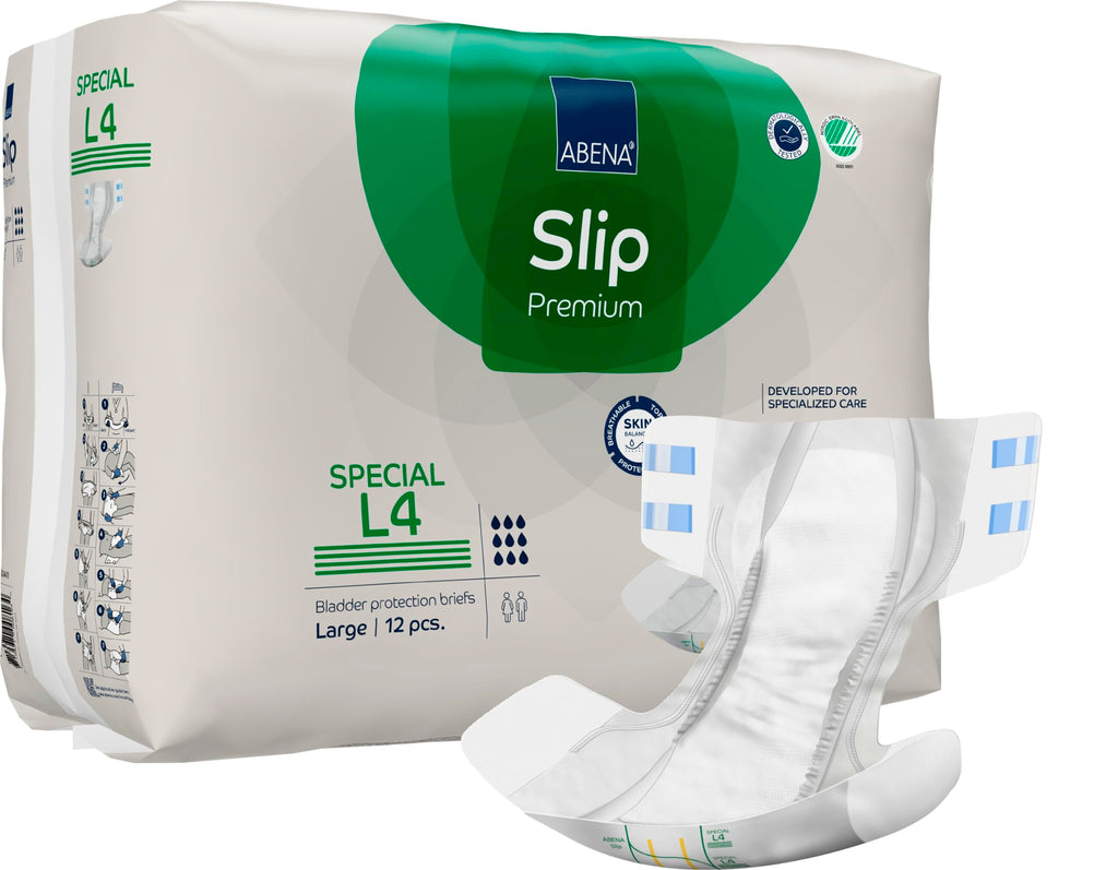 Adult Diapers, Heavy Absorbency, Large, 12 Count E282299
