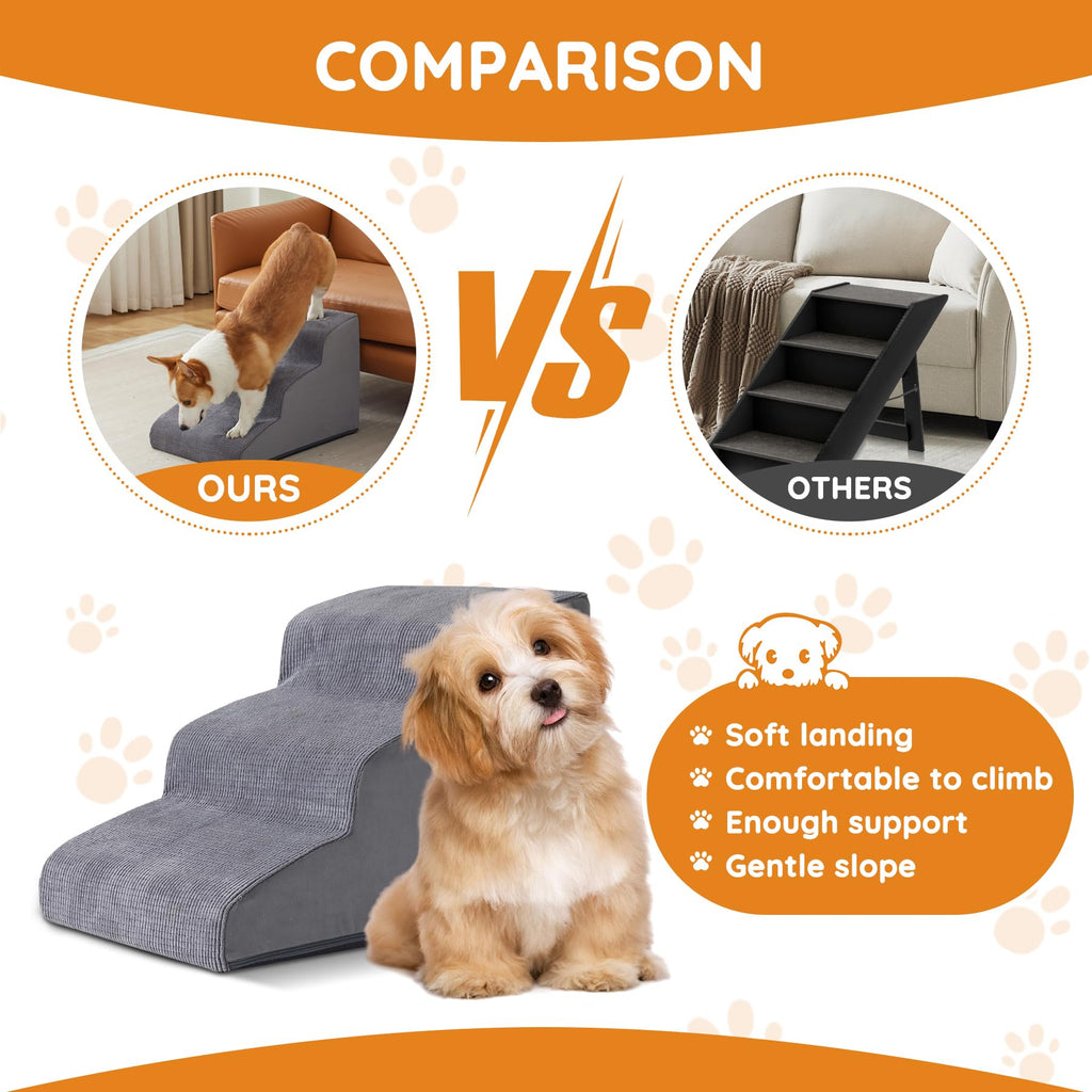 Dog Stairs 2-Step Grey R671513