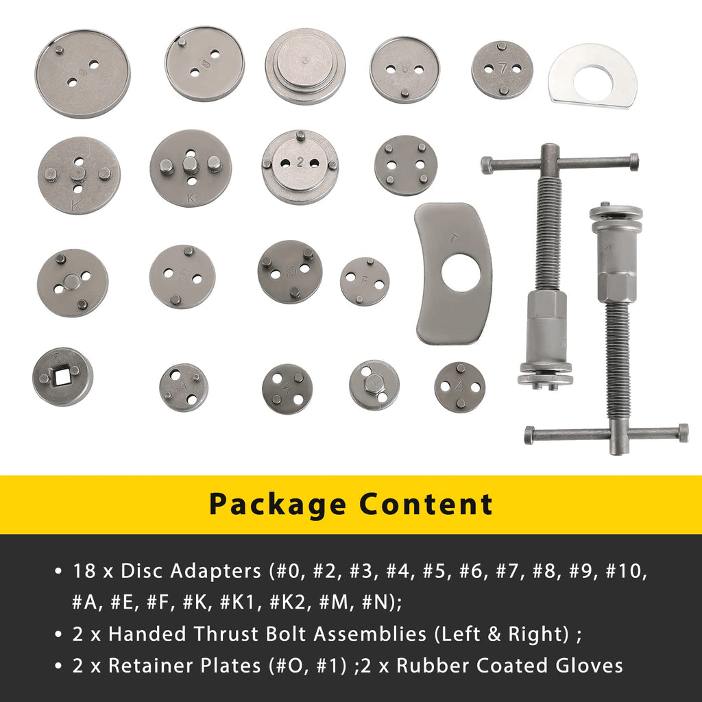 24PCS Disc Brake Caliper Tool Kit B65383