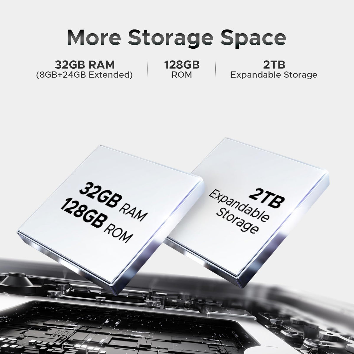 5G Unlocked Android Smartphone 32GB+128GB 6.75" 120Hz Dual SIM 6250mAh Q56100