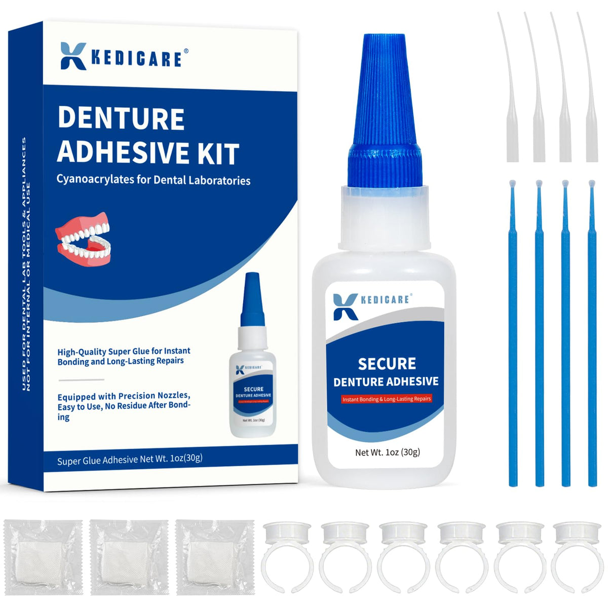 Denture Repair Glue Kit 1oz N33526